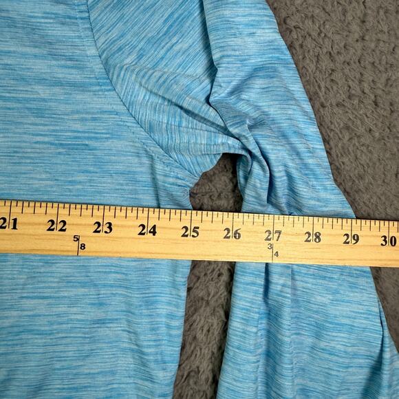 Johnnie O Talon Hoodie Mens XL Blue Biarritz Featherweight Performance Golf UPF - Picture 6 of 8